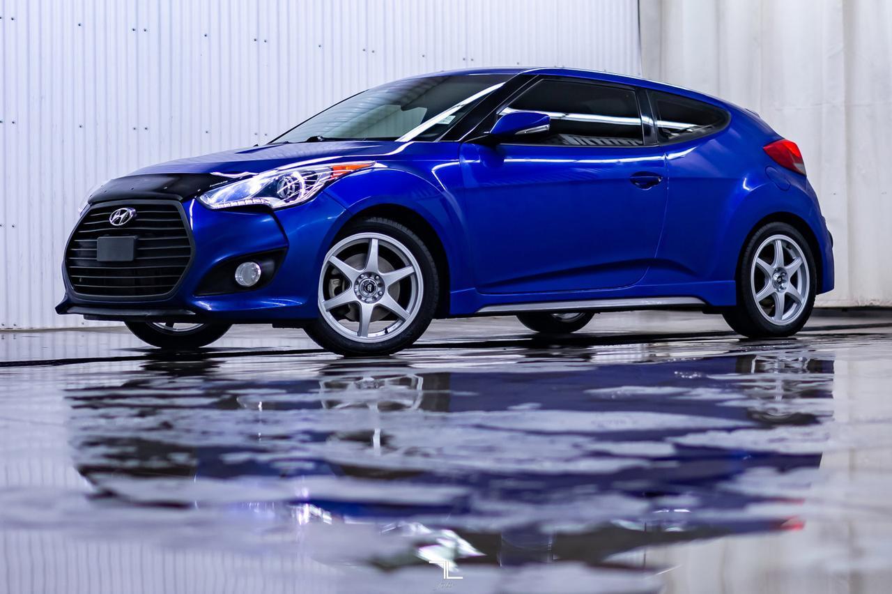 2014 Hyundai Veloster Turbo Leather Roof Nav BCam Red Deer AB