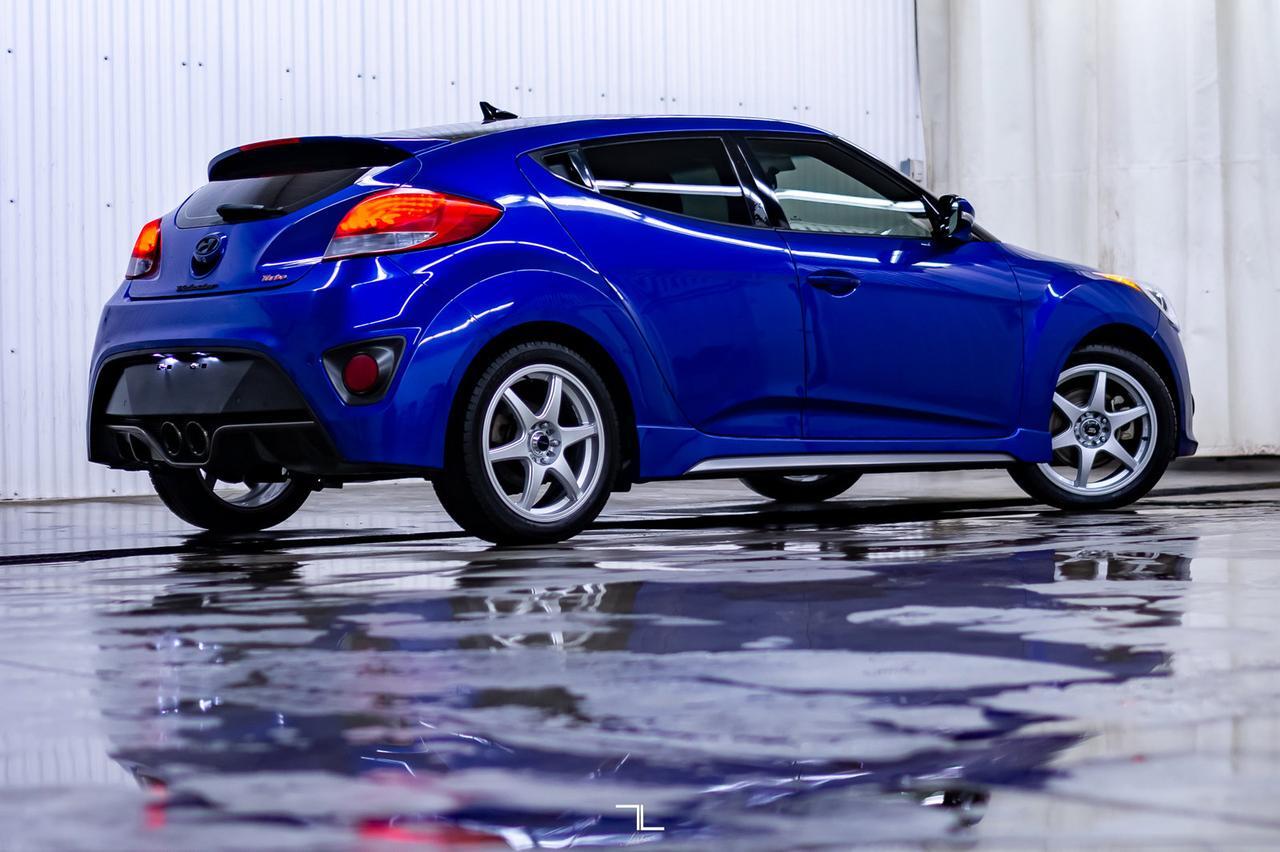 2014 Hyundai Veloster Turbo Leather Roof Nav BCam Red Deer AB