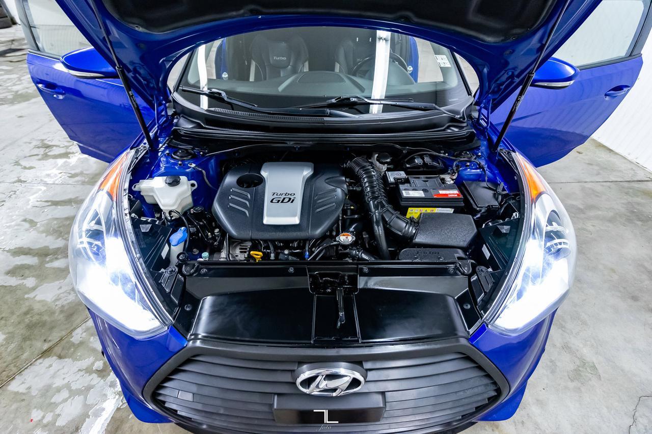 2014 Hyundai Veloster Turbo Leather Roof Nav BCam Red Deer AB