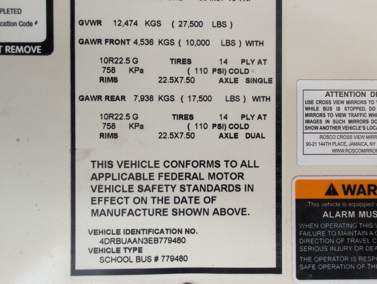 2014 IC INTERNATIONAL CE300 Johnstown NY