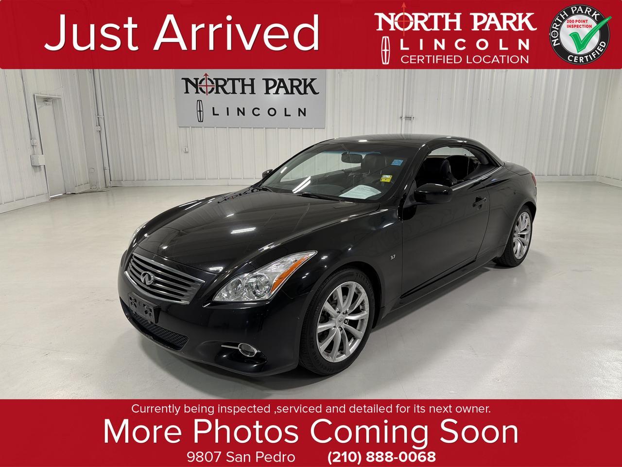 2014 INFINITI Q60 Convertible Base