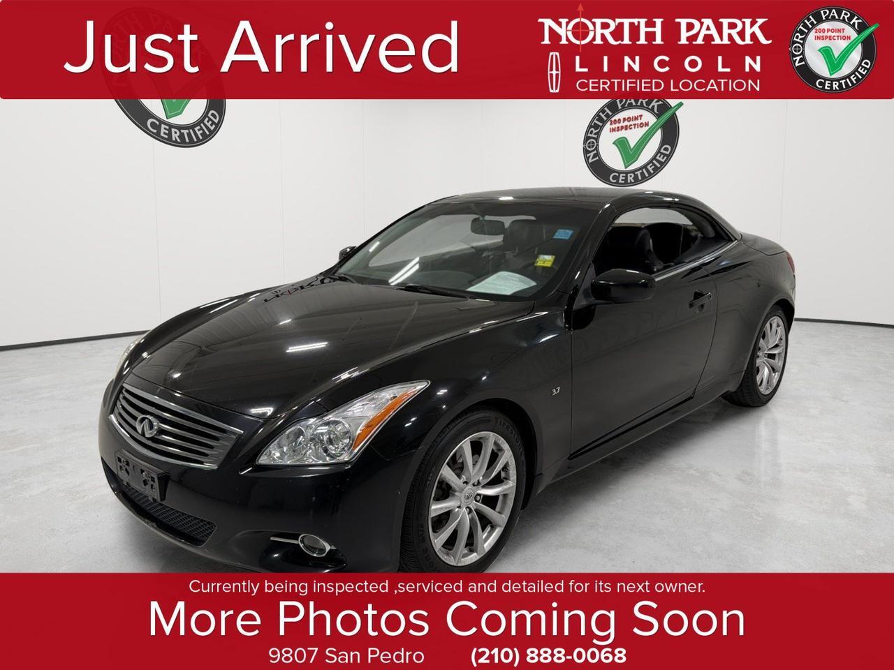 2014 INFINITI Q60 Convertible Base
