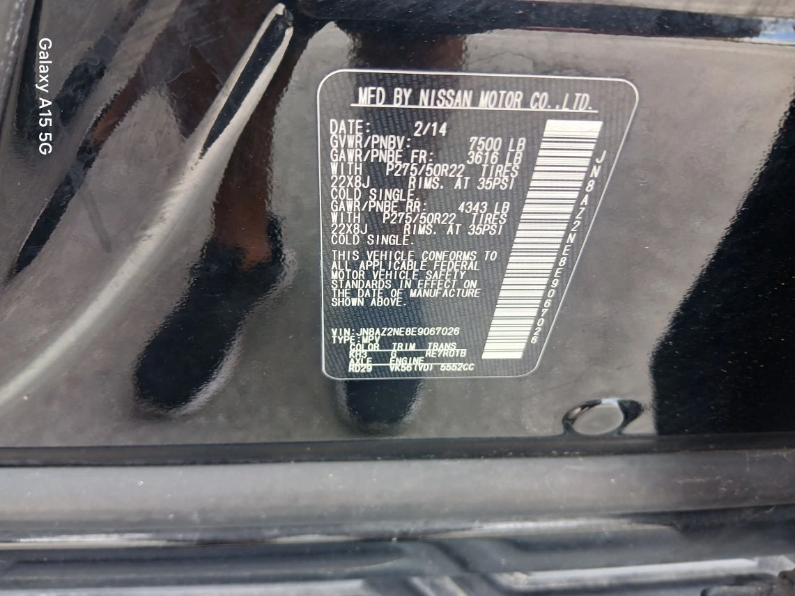 2014 INFINITI QX80 Sport Utility 4D Maitland FL