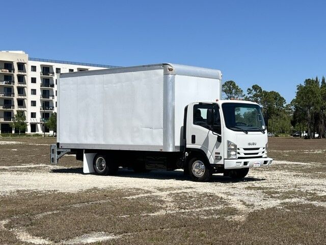 2014 Isuzu NPR-HD 16&apos; Dry Box Truck with 2,200 lb Lift Gate