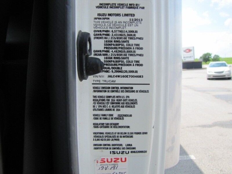 2014 Isuzu NPR-HD Diesel 16' Box Truck Collinsville OK