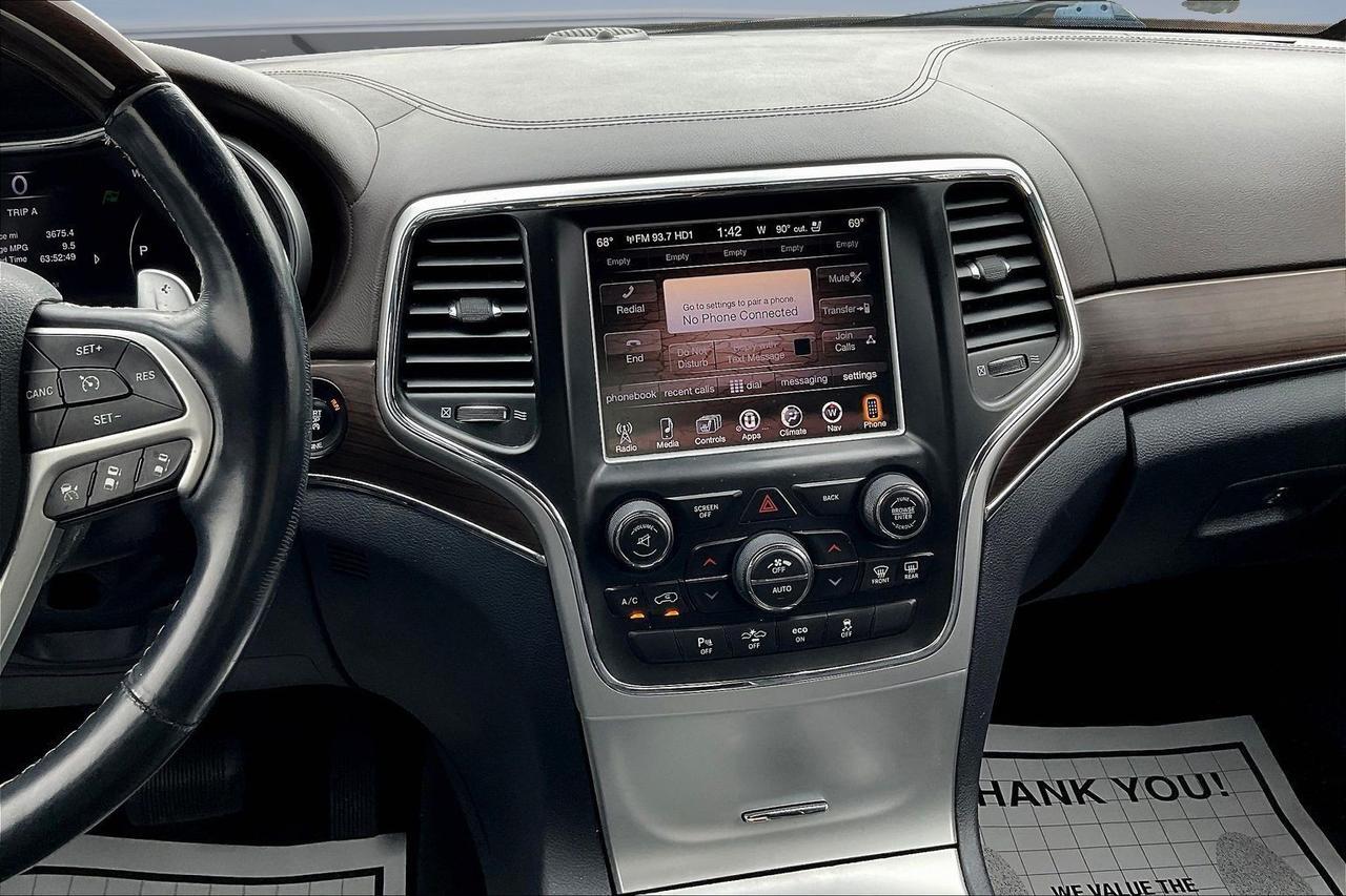 2014 JEEP GRAND CHEROKEE OVERLAND Houston TX