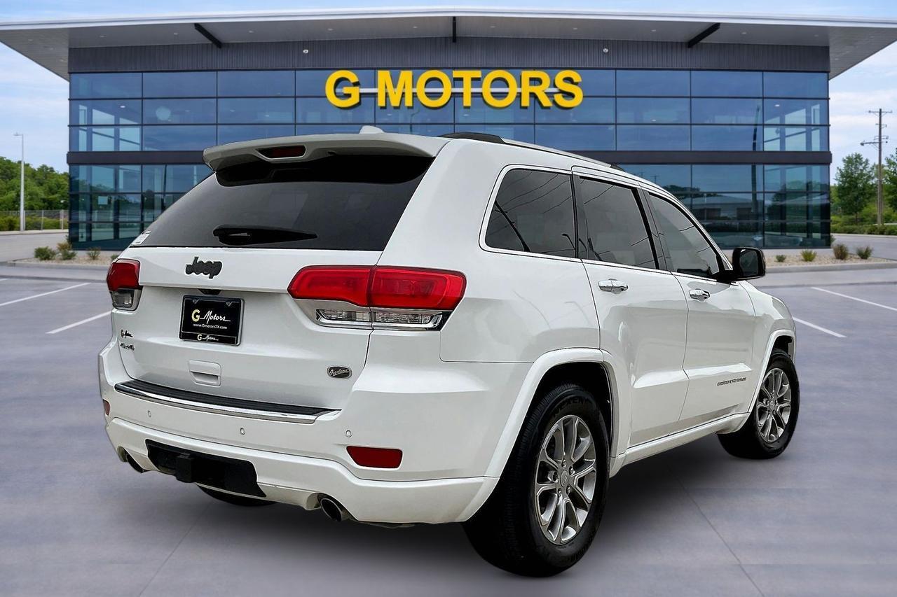 2014 JEEP GRAND CHEROKEE OVERLAND Houston TX