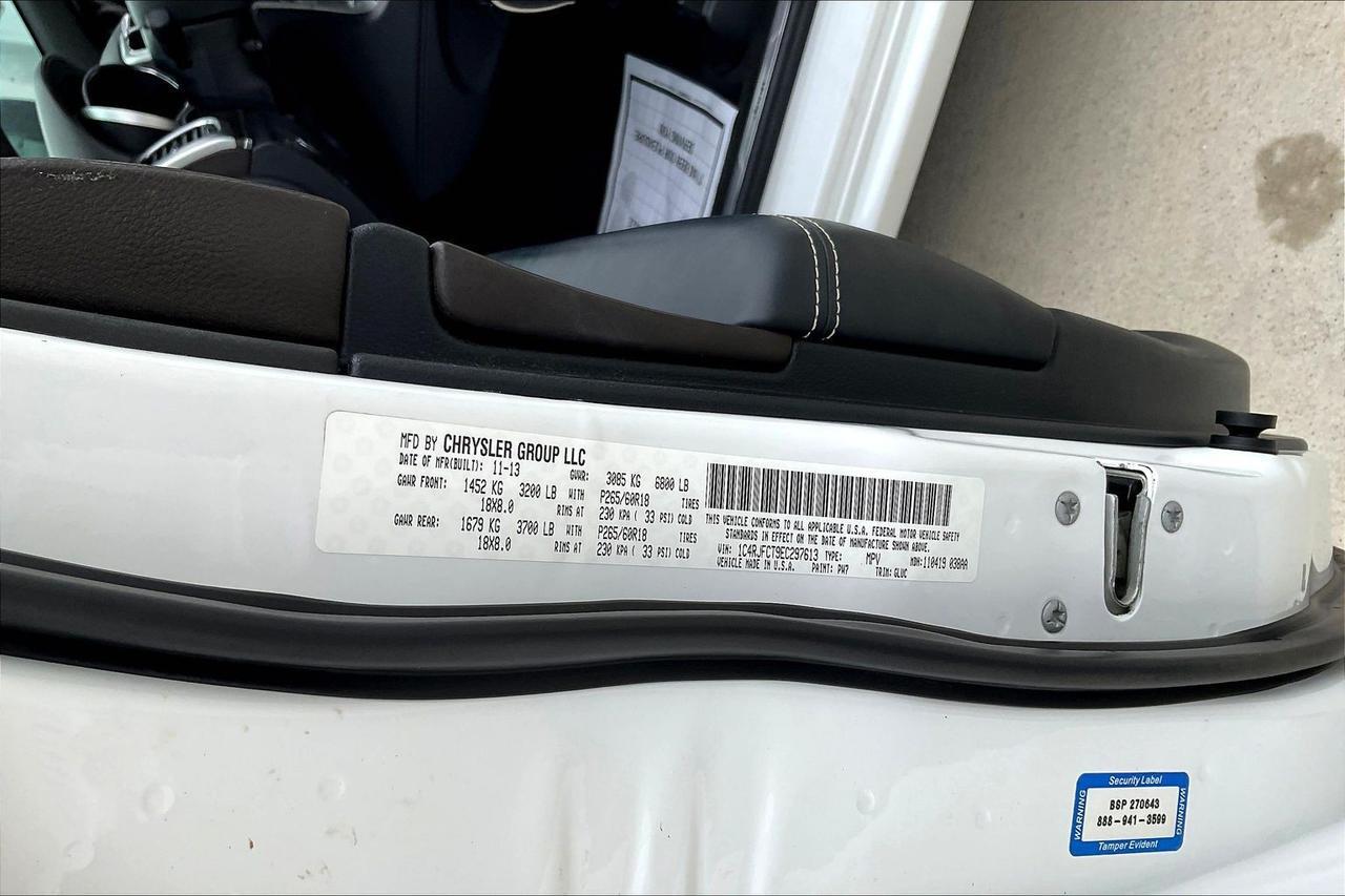 2014 JEEP GRAND CHEROKEE OVERLAND Houston TX