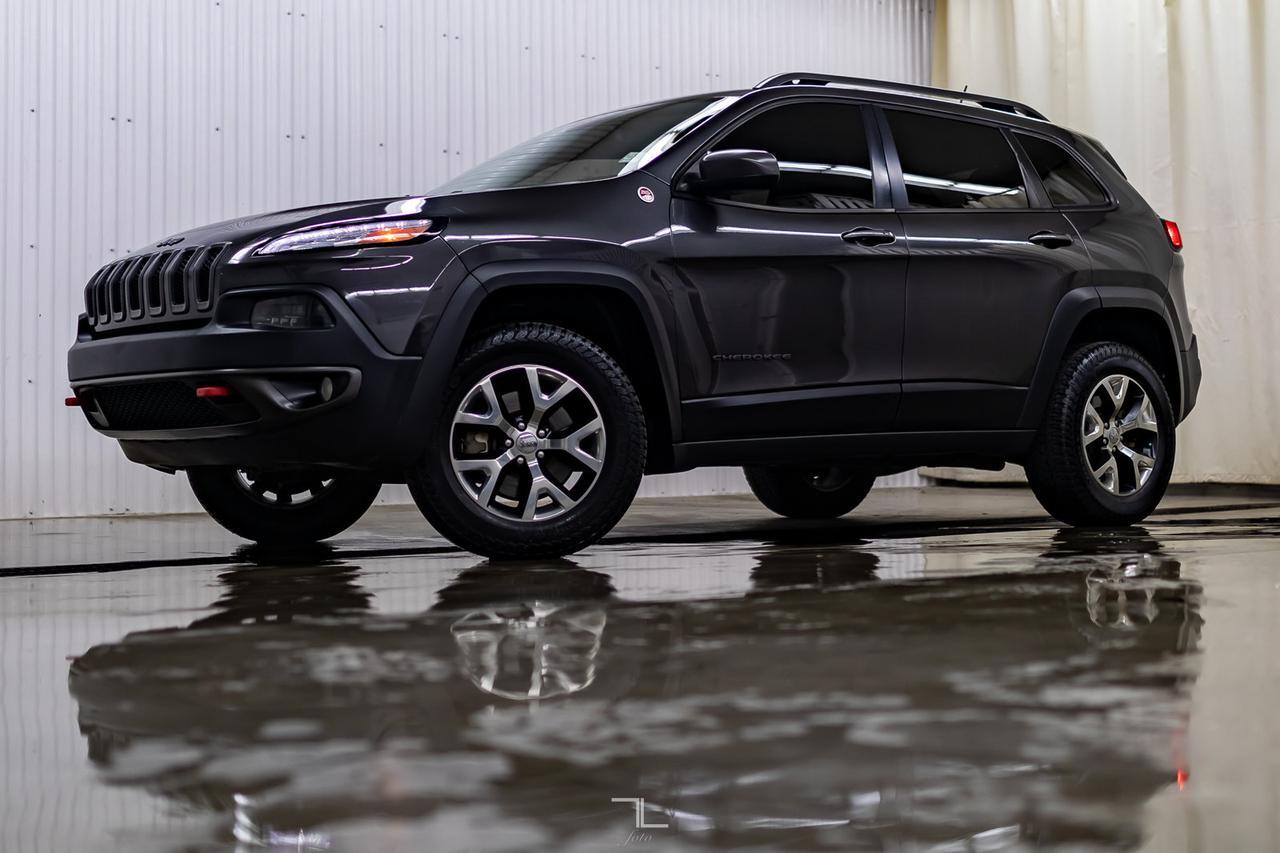 2014 Jeep Cherokee 4x4 Trailhawk BCam Remote Start Red Deer AB