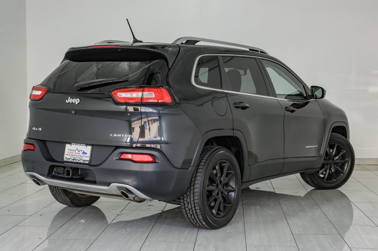 2014 Jeep Cherokee LIMITED 4WD NAVIGATION PANORAMA LEATHER HEATED AND COOLED SEATS REAR CAMERA KEYLESS STRAT Carrollton TX