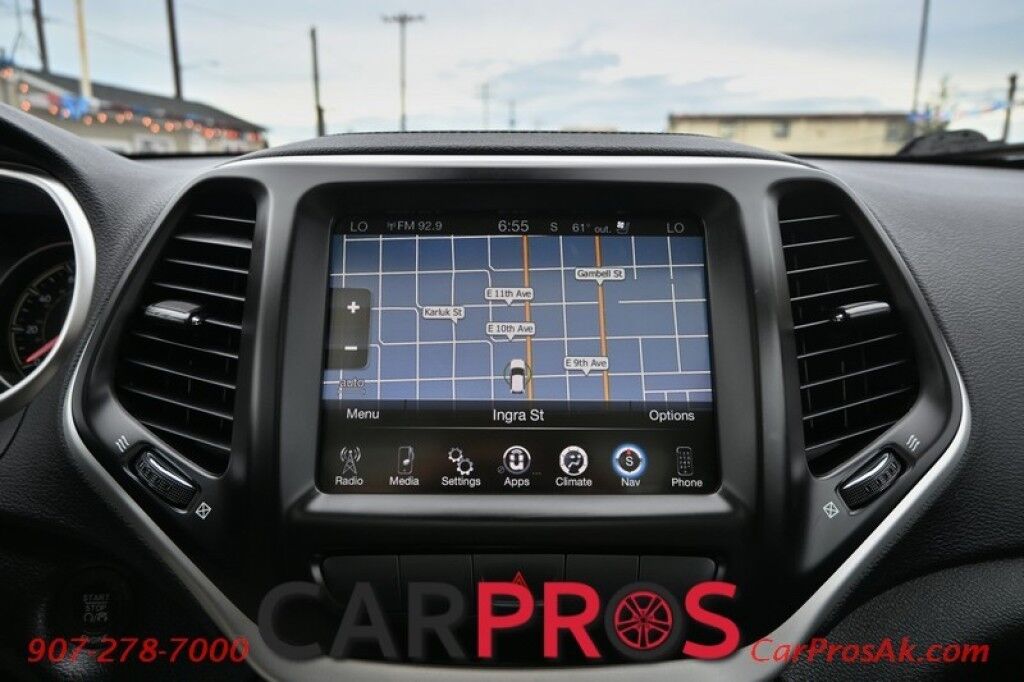 2014 Jeep Cherokee Limited - 3.2L V6 - 4X4 - Remote Start - Front Heated Leather Seats - Heated Steering Wheel - Bluetooth - Navigation - Backup Camera - Panoramic Sunroof - Tow Package Anchorage AK