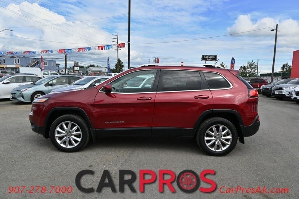 2014 Jeep Cherokee Limited - 3.2L V6 - Automatic - 4X4 - Heated Leather Seats - Remote Start - Navigation - Panoramic Sunroof - Tow Package Anchorage AK