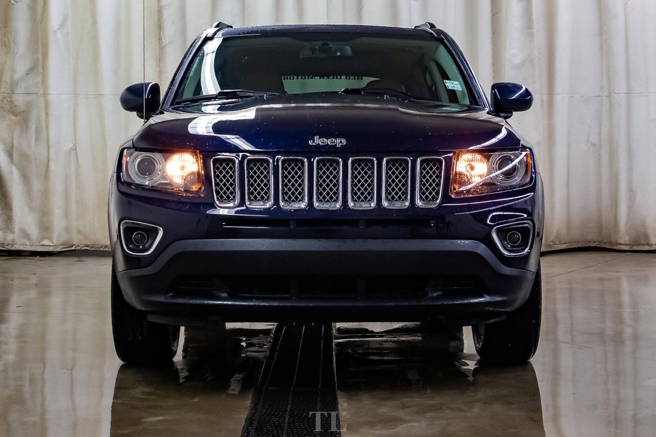 2014 Jeep Compass 4x4 Limited Leather Roof Nav BCam Red Deer AB