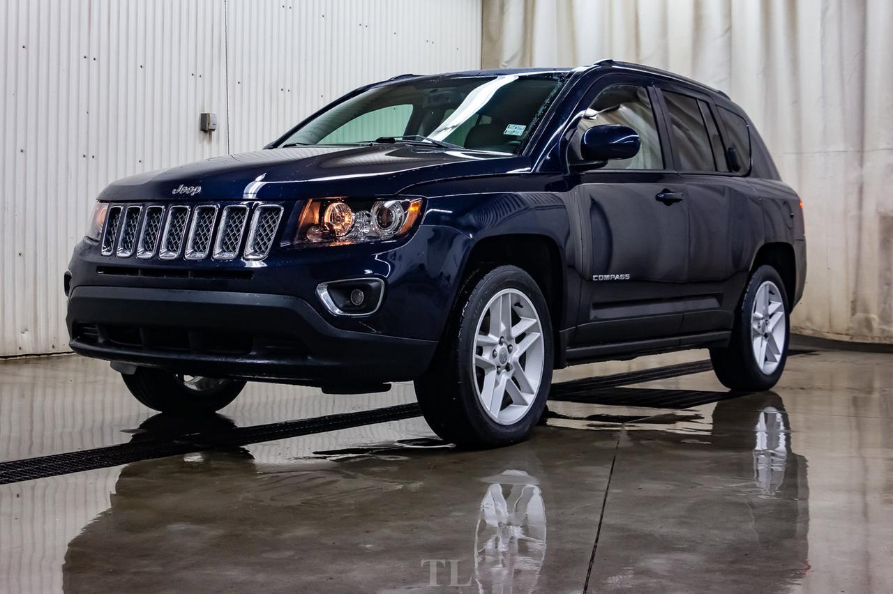 2014 Jeep Compass 4x4 Limited Leather Roof Nav BCam Red Deer AB
