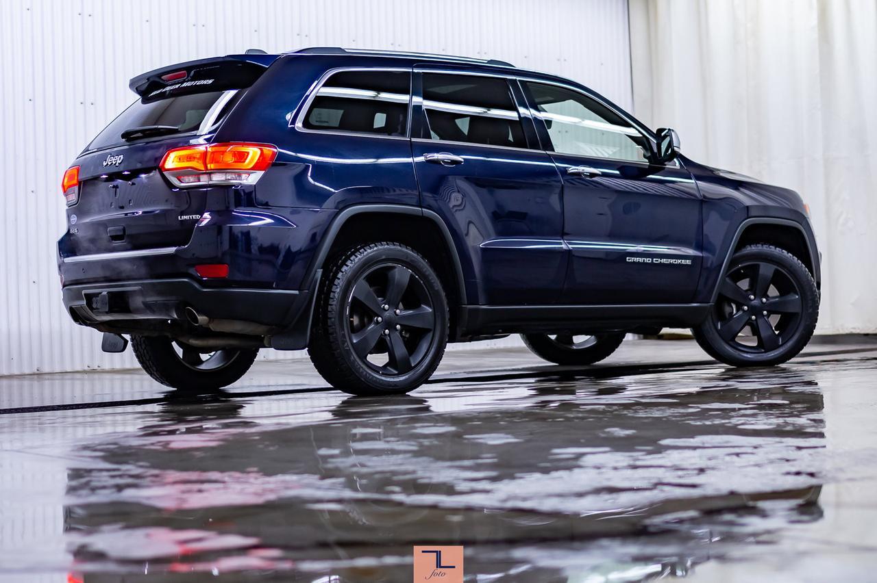 2014 Jeep Grand Cherokee 4x4 Limited HEMI Leather Roof Nav Red Deer AB