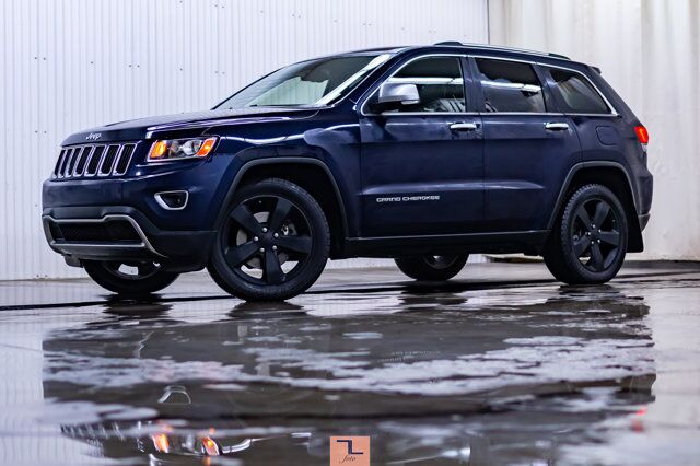 2014 Jeep Grand Cherokee 4x4 Limited HEMI Leather Roof Nav Red Deer AB
