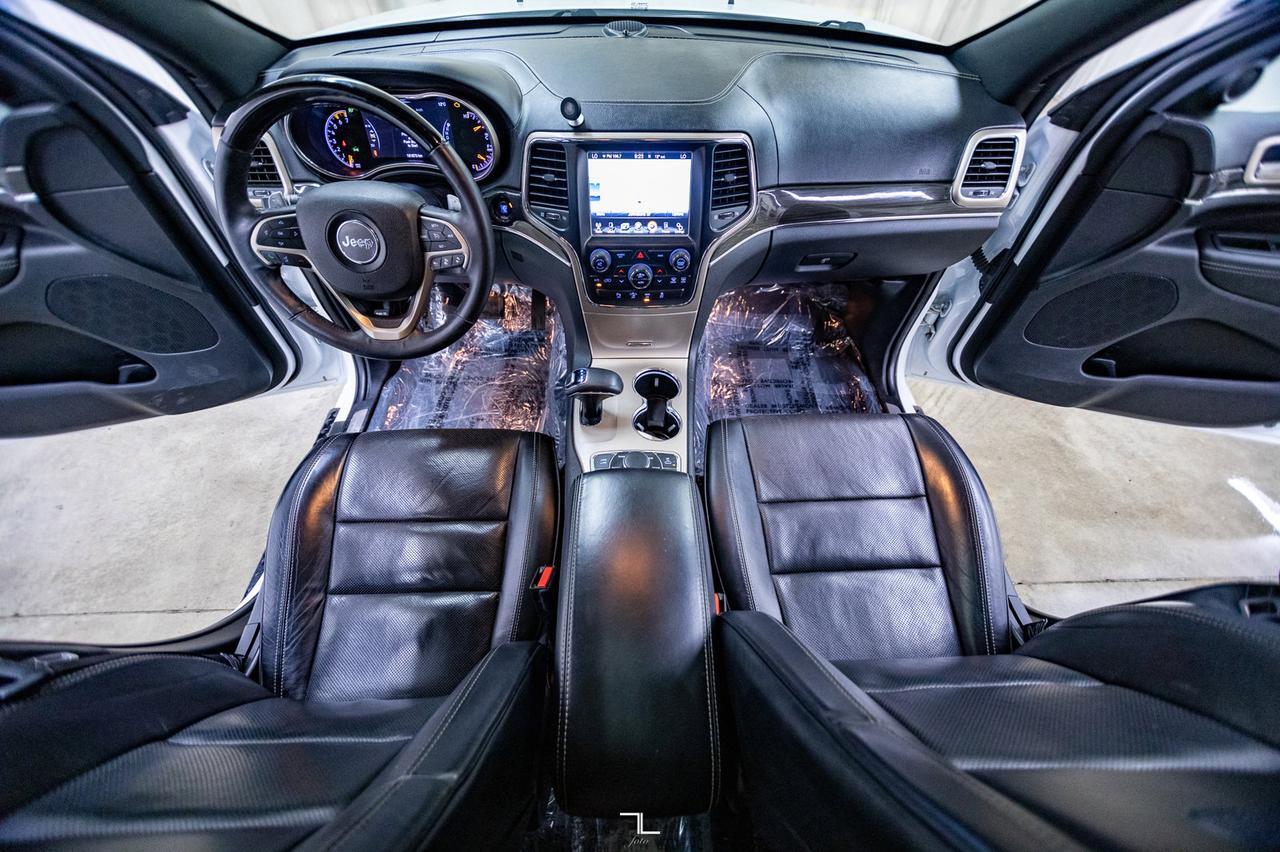 2014 Jeep Grand Cherokee 4x4 Overland HEMI Leather Roof Nav BCam Red Deer AB