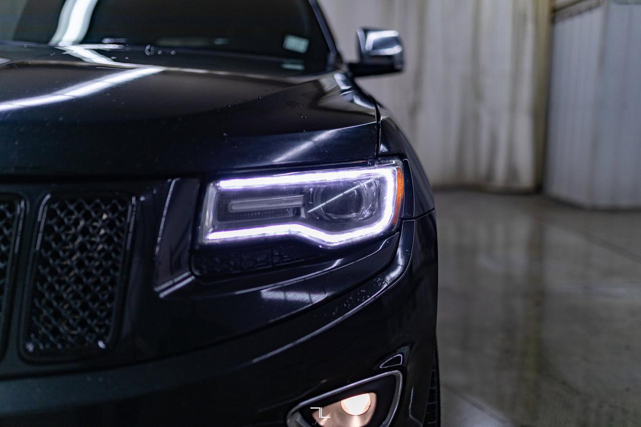 2014 Jeep Grand Cherokee 4x4 Overland Leather Roof Nav Red Deer AB