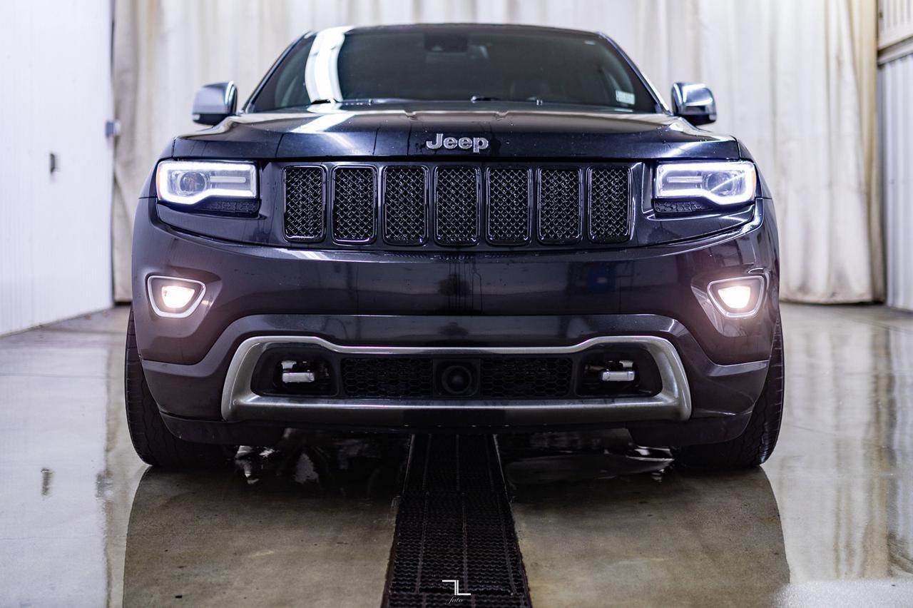 2014 Jeep Grand Cherokee 4x4 Overland Leather Roof Nav Red Deer AB