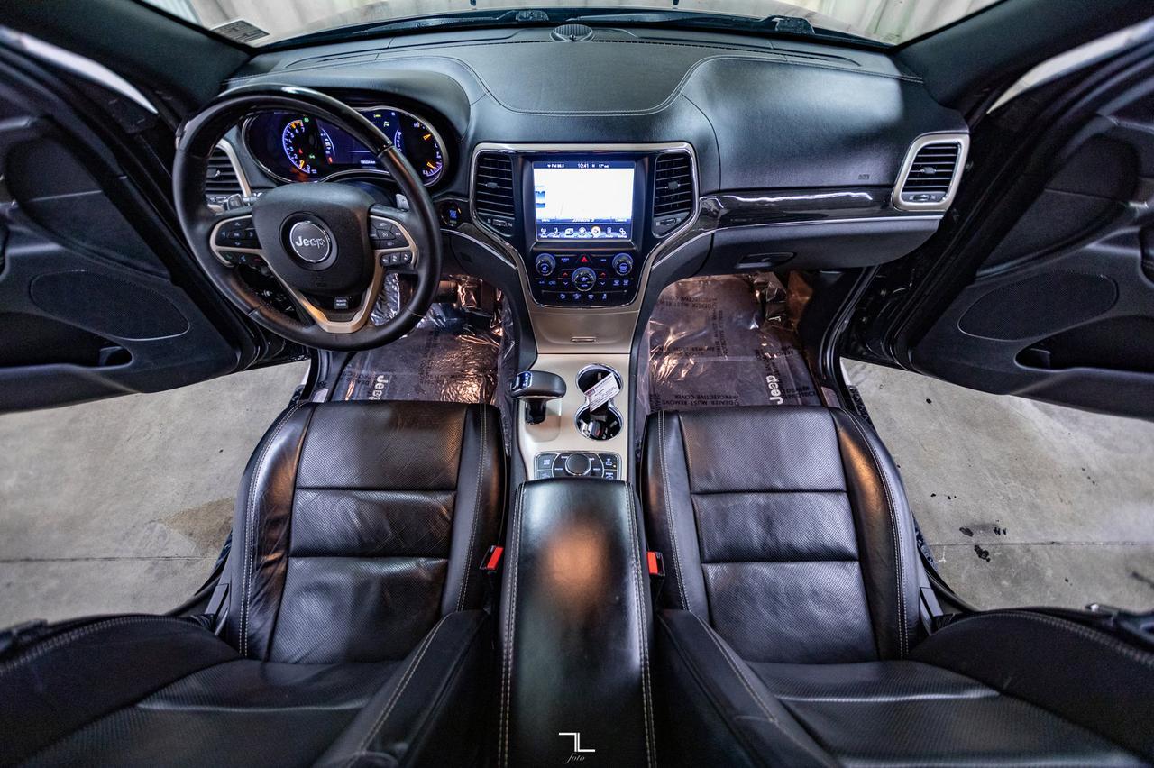 2014 Jeep Grand Cherokee 4x4 Overland Leather Roof Nav Red Deer AB