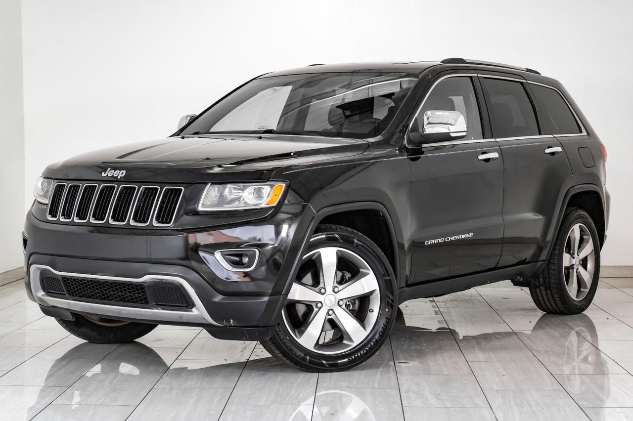 2014 Jeep Grand Cherokee LIMITED 4WD NAVIGATION SUNROOF LEATHER HEATED SEATS REAR CAMERA Carrollton TX