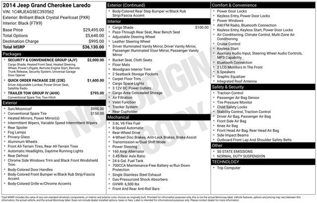 2014 Jeep Grand Cherokee Laredo Raleigh NC
