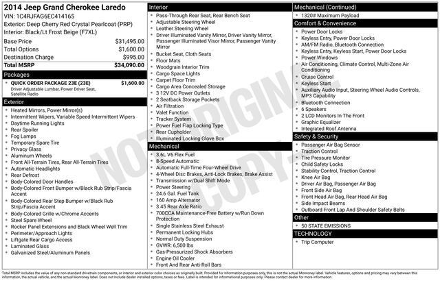 2014 Jeep Grand Cherokee Laredo Raleigh NC