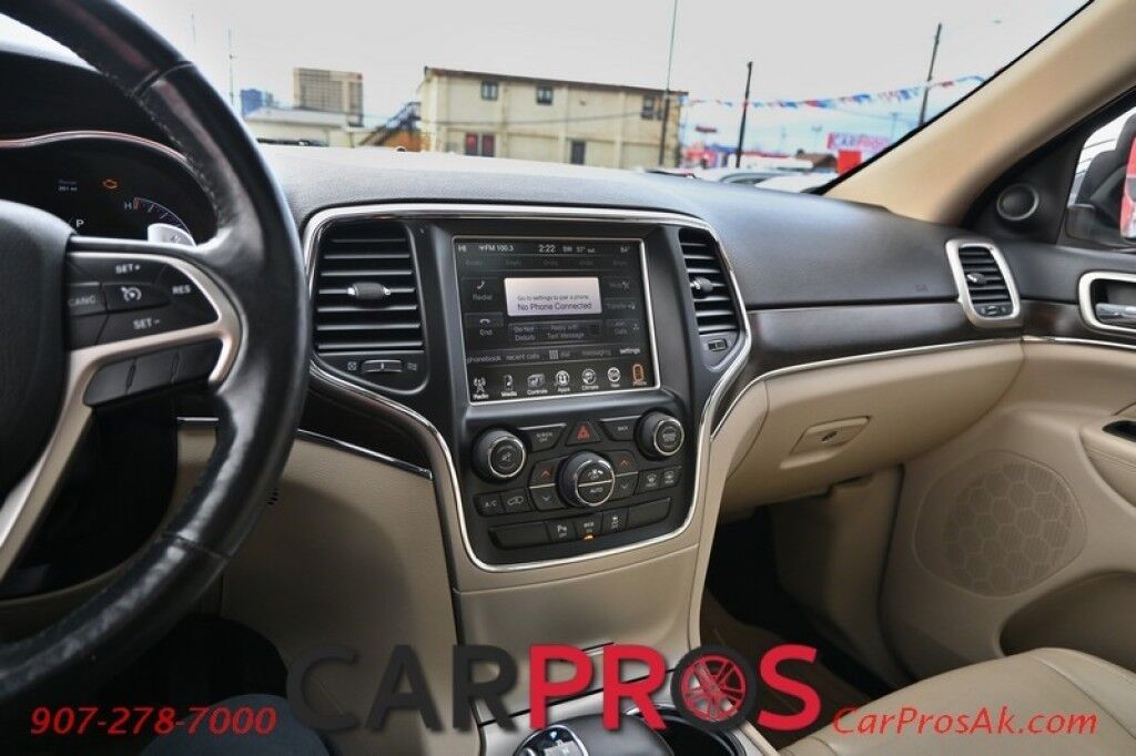 2014 Jeep Grand Cherokee Limited - 3.6L V6 - 4X4 - Front Leather Heated Seats & Steering Wheel - 2nd Row Heated Seats - Remote Start - Fog Lights - Bluetooth - Backup Camera Anchorage AK