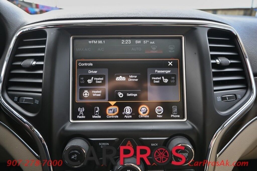2014 Jeep Grand Cherokee Limited - 3.6L V6 - 4X4 - Front Leather Heated Seats & Steering Wheel - 2nd Row Heated Seats - Remote Start - Fog Lights - Bluetooth - Backup Camera Anchorage AK