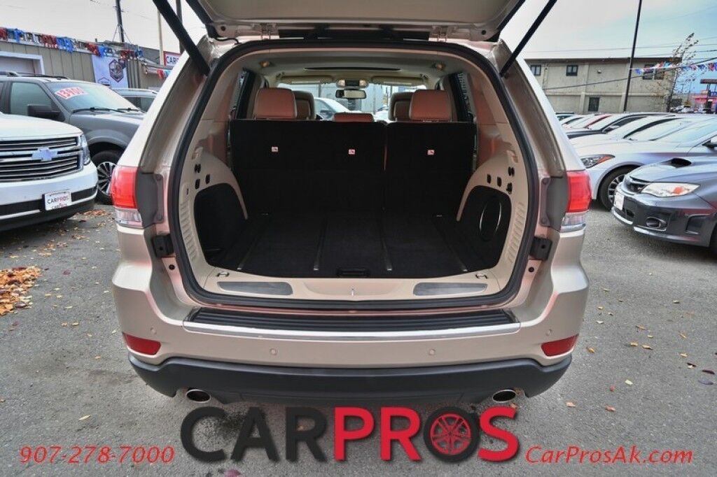 2014 Jeep Grand Cherokee Limited - 3.6L V6 - 4X4 - Front Leather Heated Seats & Steering Wheel - 2nd Row Heated Seats - Remote Start - Fog Lights - Bluetooth - Backup Camera Anchorage AK