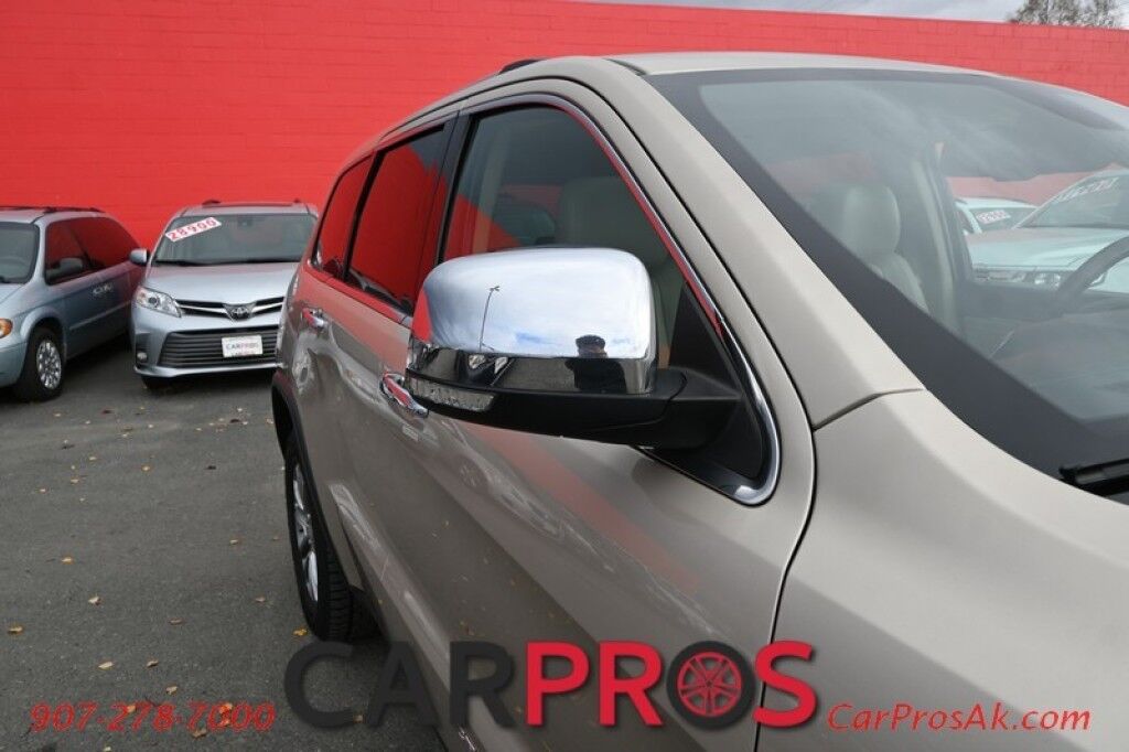 2014 Jeep Grand Cherokee Limited - 4X4 - Front & Rear Heated Leather Seats - Heated Steering Wheel - Sunroof - Remote Start - Power Liftgate - Fog Lights - Bluetooth - Backup Camera Anchorage AK