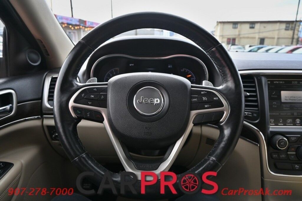 2014 Jeep Grand Cherokee Limited - 4X4 - Front & Rear Heated Leather Seats - Heated Steering Wheel - Sunroof - Remote Start - Power Liftgate - Fog Lights - Bluetooth - Backup Camera Anchorage AK