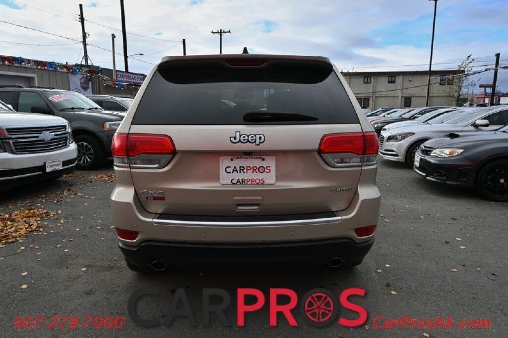 2014 Jeep Grand Cherokee Limited - 4X4 - Front & Rear Heated Leather Seats - Heated Steering Wheel - Sunroof - Remote Start - Power Liftgate - Fog Lights - Bluetooth - Backup Camera Anchorage AK