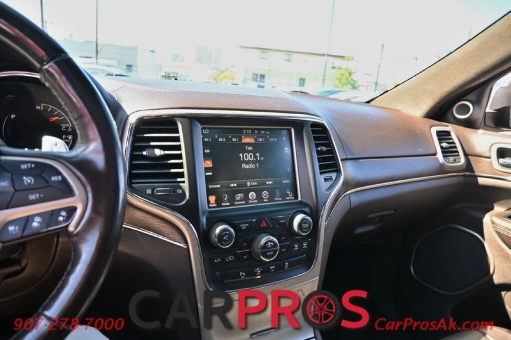 2014 Jeep Grand Cherokee Summit - 5.7 V8 - Automatic - 4X4 - Front Leather Heated/Cooled Seats - Heated Steering Wheel - Rear Heated Seats - Navigation - Bluetooth - Backup Camera - Remote Start - Panoramic Moonroof - Tow Package Anchorage AK