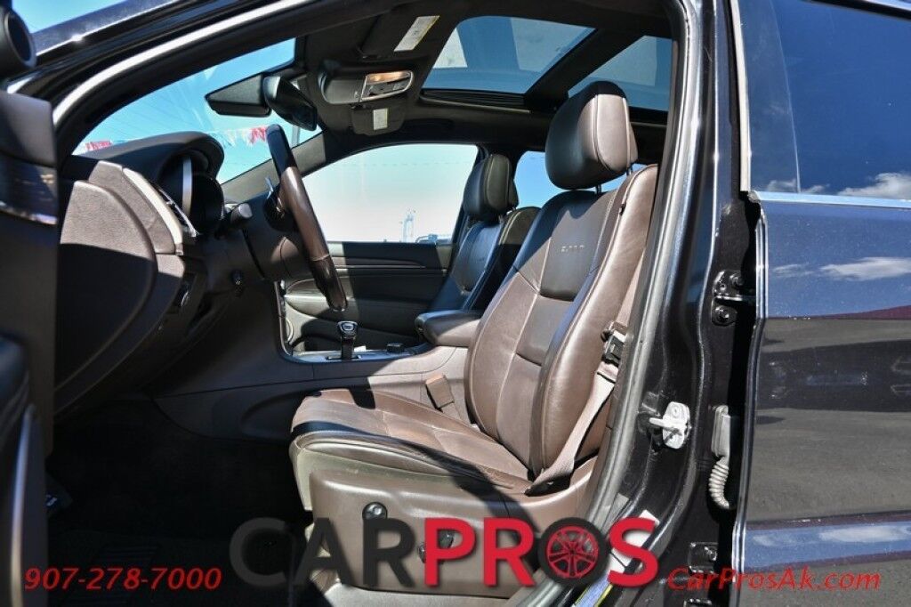 2014 Jeep Grand Cherokee Summit - 5.7 V8 - Automatic - 4X4 - Front Leather Heated/Cooled Seats - Heated Steering Wheel - Rear Heated Seats - Navigation - Bluetooth - Backup Camera - Remote Start - Panoramic Moonroof - Tow Package Anchorage AK