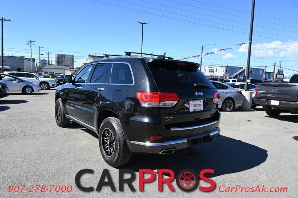 2014 Jeep Grand Cherokee Summit - 5.7 V8 - Automatic - 4X4 - Front Leather Heated/Cooled Seats - Heated Steering Wheel - Rear Heated Seats - Navigation - Bluetooth - Backup Camera - Remote Start - Panoramic Moonroof - Tow Package Anchorage AK
