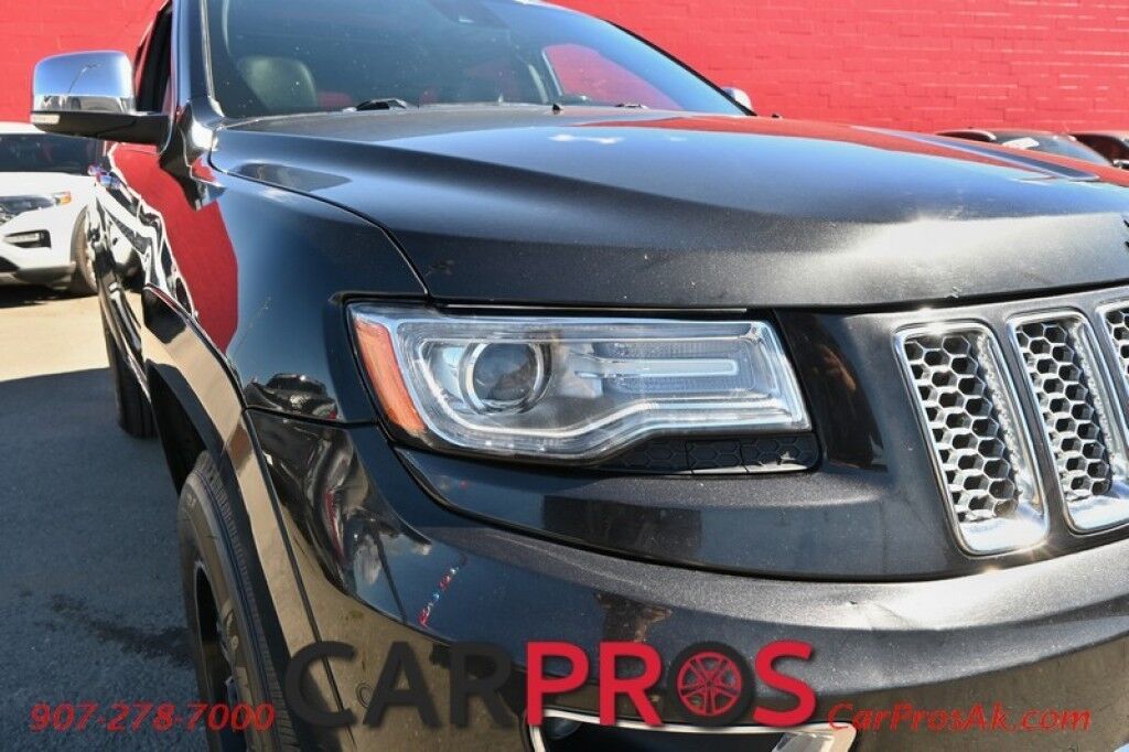 2014 Jeep Grand Cherokee Summit - 5.7 V8 - Automatic - 4X4 - Front Leather Heated/Cooled Seats - Heated Steering Wheel - Rear Heated Seats - Navigation - Bluetooth - Backup Camera - Remote Start - Panoramic Moonroof - Tow Package Anchorage AK