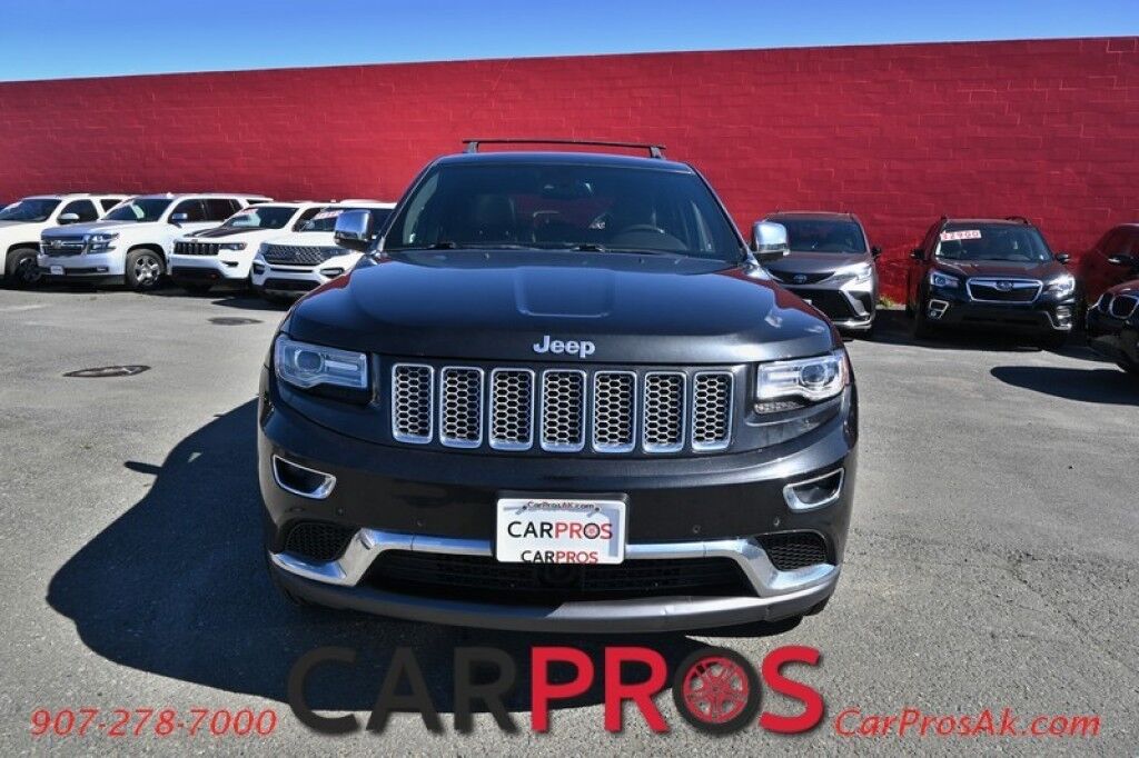 2014 Jeep Grand Cherokee Summit - 5.7 V8 - Automatic - 4X4 - Front Leather Heated/Cooled Seats - Heated Steering Wheel - Rear Heated Seats - Navigation - Bluetooth - Backup Camera - Remote Start - Panoramic Moonroof - Tow Package Anchorage AK