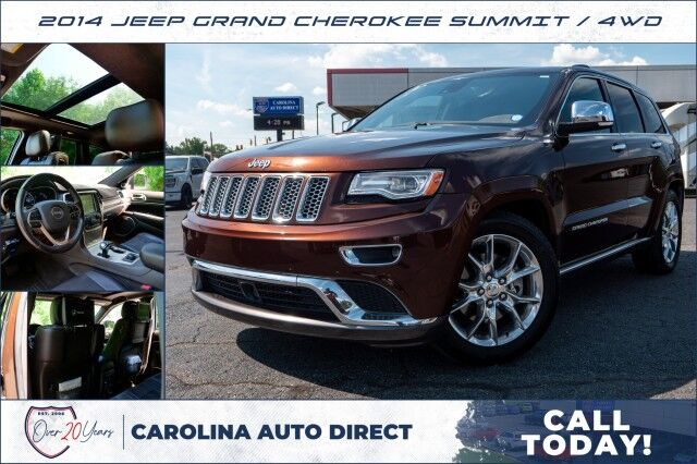 2014 Jeep Grand Cherokee Summit / 4WD / 5.7L V8 / Rear Entertainment!