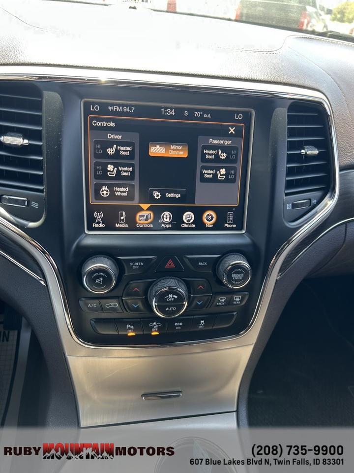 2014 Jeep Grand Cherokee Summit Twin Falls ID