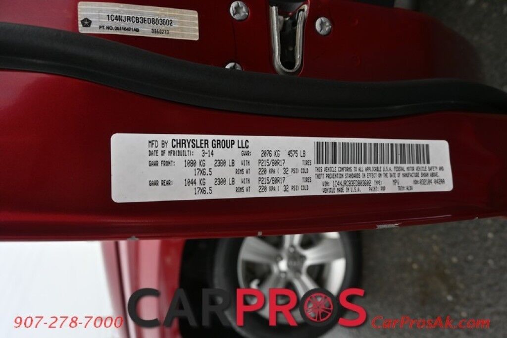 2014 Jeep Patriot Limited - 4X4 - Automatic - Boston Acoustic Sound System - Auto Start - Heated Leather Bucket Seats - Sunroof - Navigation - Bluetooth - uConnect Voice Command - Air Conditioning - Engine Block Heater Anchorage AK