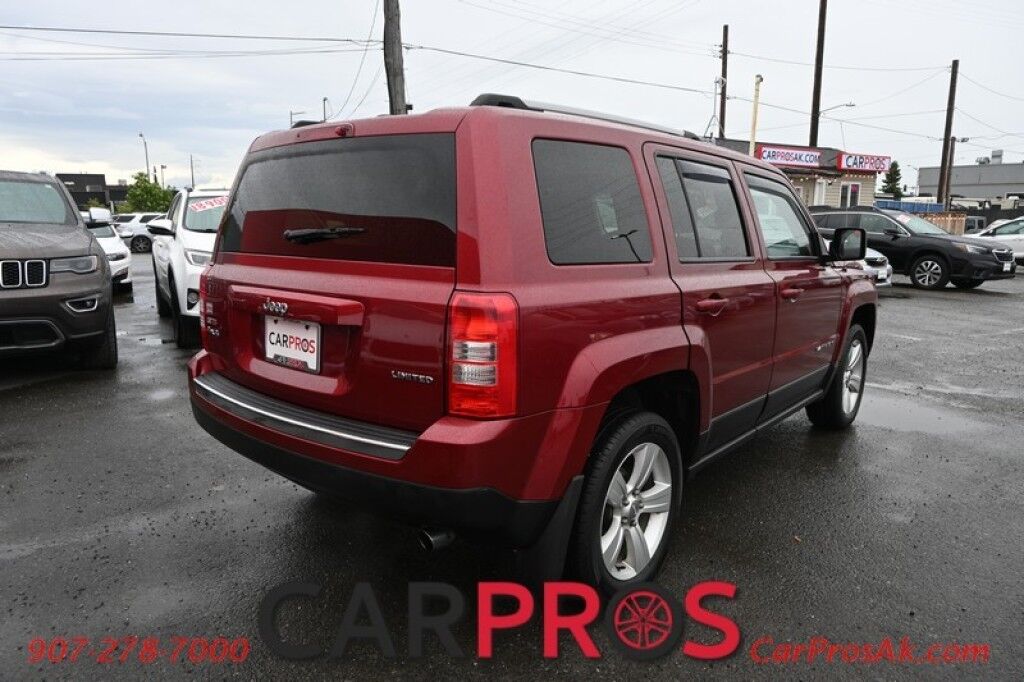 2014 Jeep Patriot Limited - 4X4 - Automatic - Boston Acoustic Sound System - Auto Start - Heated Leather Bucket Seats - Sunroof - Navigation - Bluetooth - uConnect Voice Command - Air Conditioning - Engine Block Heater Anchorage AK