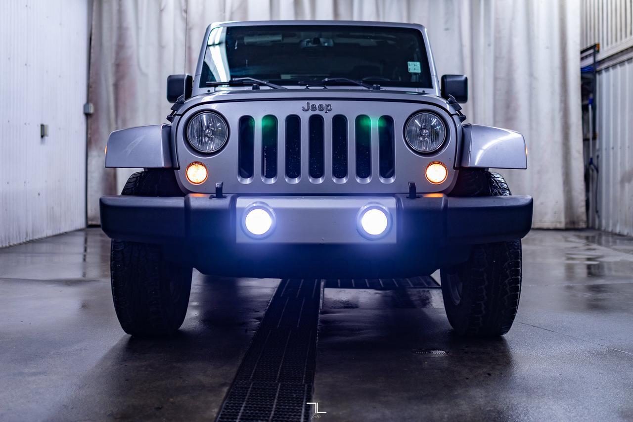 2014 Jeep Wrangler 4x4 Sahara 2 Door Manual Nav Red Deer AB