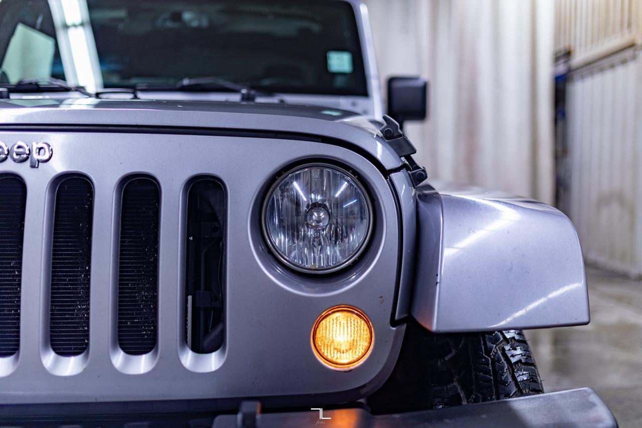 2014 Jeep Wrangler 4x4 Sahara 2 Door Manual Nav Red Deer AB