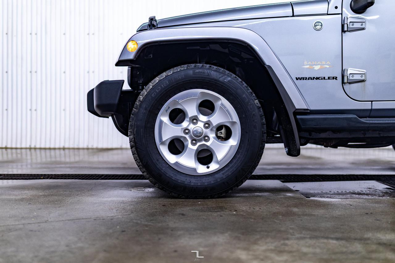 2014 Jeep Wrangler 4x4 Sahara 2 Door Manual Nav Red Deer AB