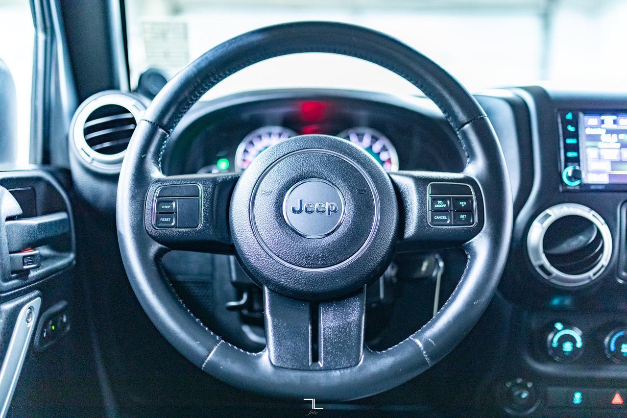 2014 Jeep Wrangler 4x4 Sahara 2 Door Manual Nav Red Deer AB