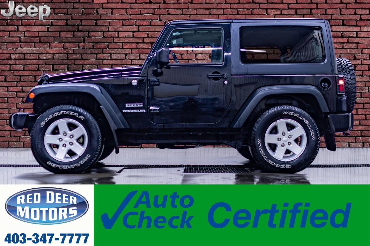 2014 Jeep Wrangler 4x4 Sport 2 Door Manual