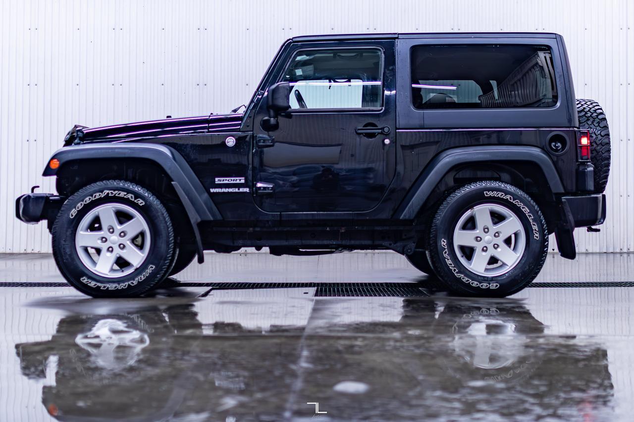2014 Jeep Wrangler 4x4 Sport 2 Door Manual Red Deer AB