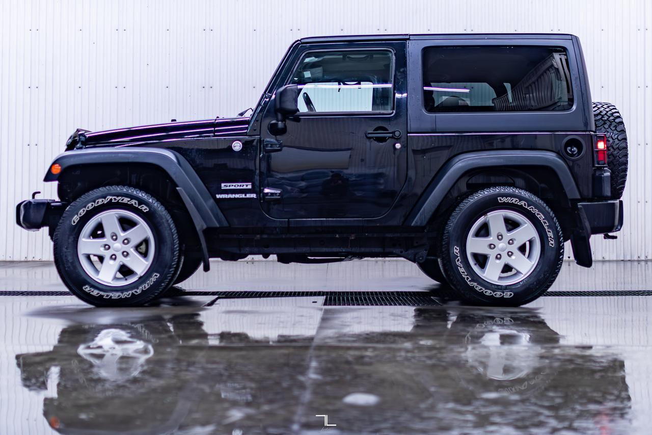 2014 Jeep Wrangler 4x4 Sport 2 Door Manual Red Deer AB