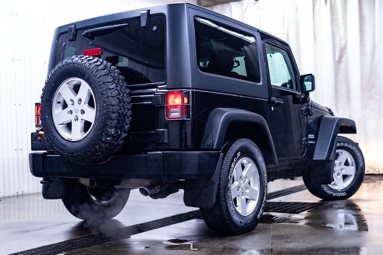 2014 Jeep Wrangler 4x4 Sport 2 Door Manual Red Deer AB